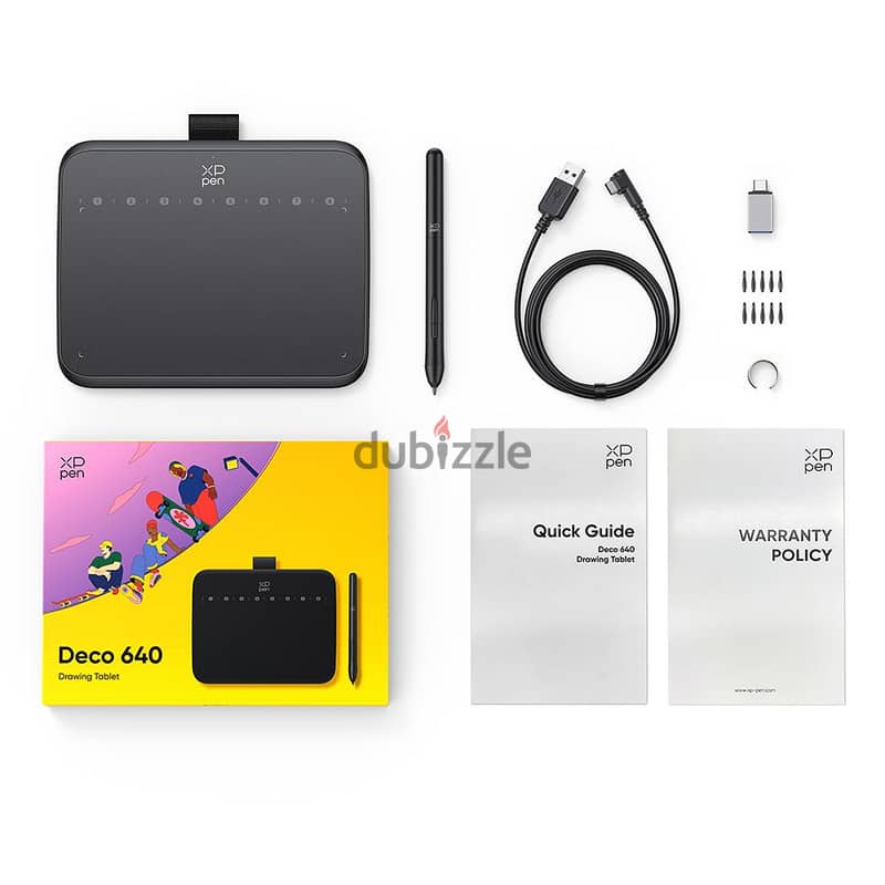 Xppen deco 640 graphic tablet 2