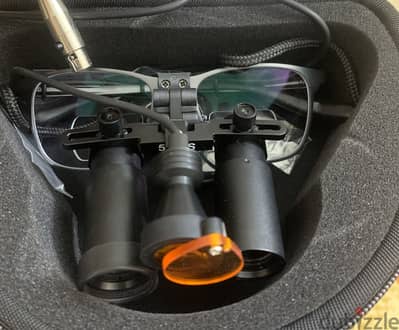 Ergovision x5 loupes with pro-light