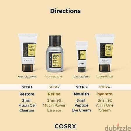 cosrx snail kit 2