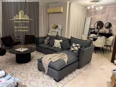 149 SQM Fully Furnished Garden Apartment for Rent in Village Gate, New Cairo | 80 SQM Garden | Ready to Move