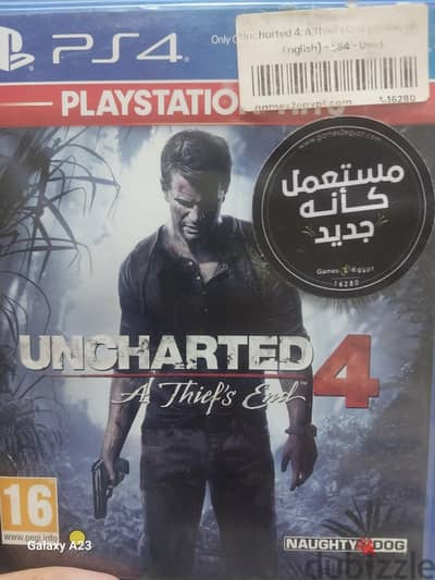 UNCHARTED 4 عربي و انجليزي
