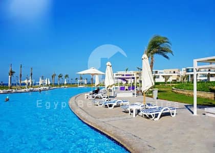 175 sqm Fully Finished Townhouse with A/Cs for Sale | 3BR | Direct Sea & Lagoon View in Marseilia Beach 5, Next to Mountain View. Installments up to 1