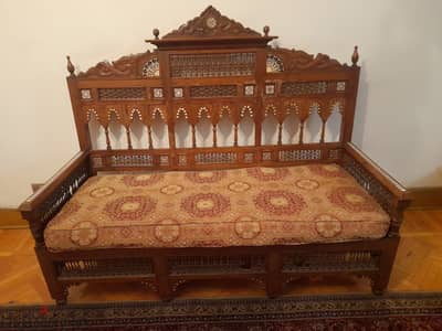 طقم غرفة الضيوف (صالون) عربي أرابيسك فريد ANTIQUE