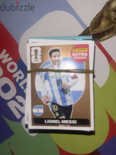 Bronze messi extra sticker