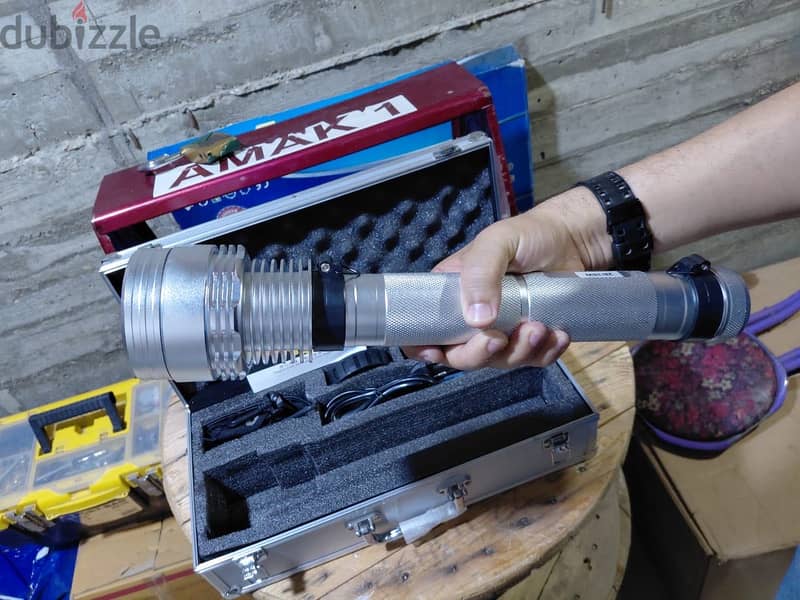 Explosion Proof LED Flashlight with Case 1