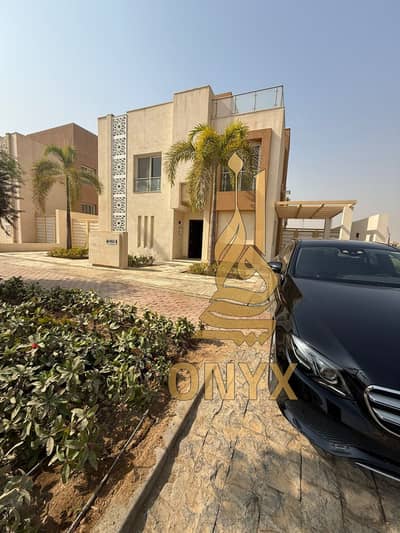 Argan Standalone Villa 471 sqm for Sale with Landscape View, Lowest Price, Ready to Move in Al Maqsad Compound, New Capital