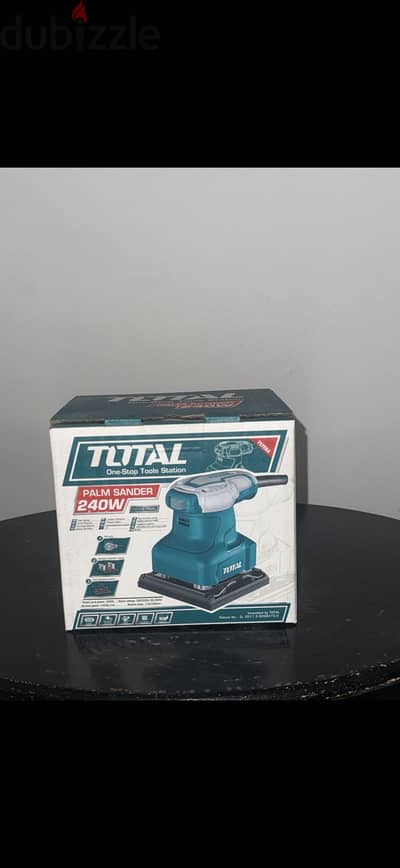 صنفرة هزاز TOTAL 240W بالكرتونة –  جديده