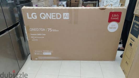 شاشة LG كيونيد 75 بوصة موديل QNED70A سمارت عملاقة 
