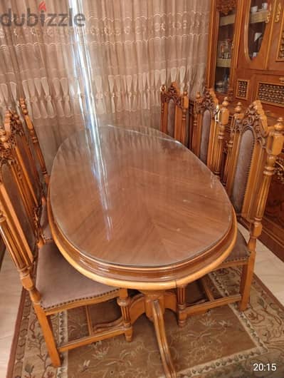 سفرة ممتازة خشب زان للبيع