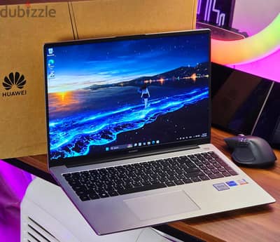 العملاق Huawei MateBook D16 (i7 12th Gen) — بحالة الزيرو بالعلبة