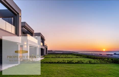 Own a luxury villa in La Vista Ras El Hekma | Stunning Sea View | Private Garden | Fully Finished | Ready to Move