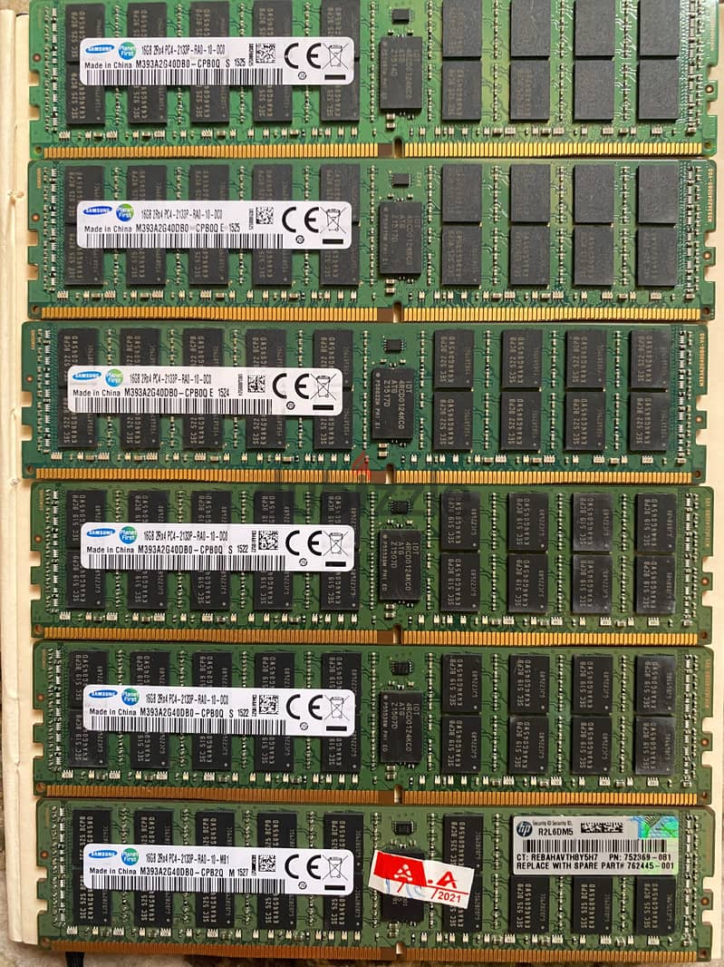 16Gb Ram DDR3 & DDR4 3