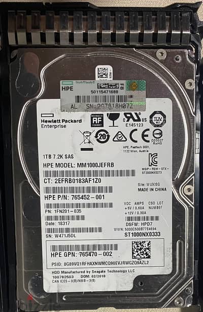 HDD 600Gb - 1TB