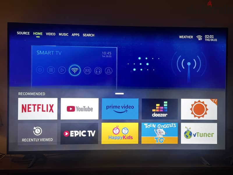 4k jac 58 “ - used like new 3