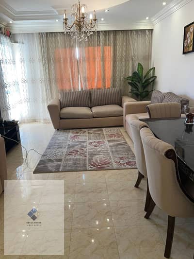 شقة مفروشة للإيجار بمدينة الرحاب 2 مساحة 131 متر Garden View 3 غرف نوم موقع مميز خلف أفينيو مول جاهزة للسكن فاخرة ومريحة للغاية تشطيب سوبر لوكس