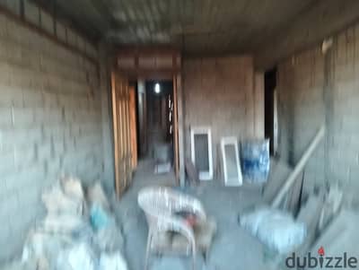 120 sqm apartment for sale without finishing, includes all facilities: water, electricity, elevator, and natural gas. Located in the building, with 3 bedrooms, two-part reception, kitchen, bathroom, on the seventh upper floor. In Alexandria, Al-Ajami, kilo 21, entrance of October, in a very distinguished location.