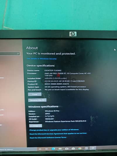 pc حاله نضيفه
