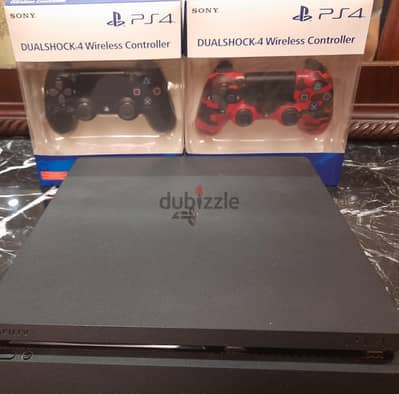 PS4 Slim 500gb حالة ممتازة