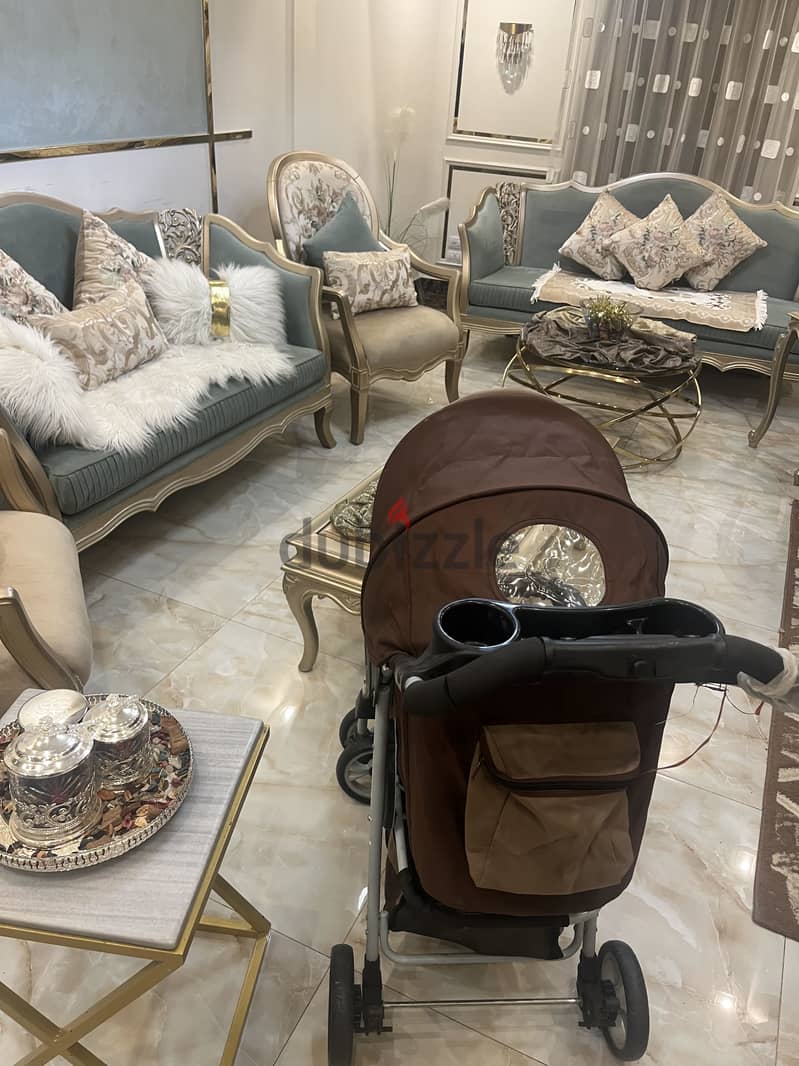 Stroller from zero to five years old with car set 1