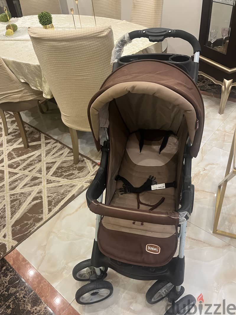 Stroller from zero to five years old with car set 7