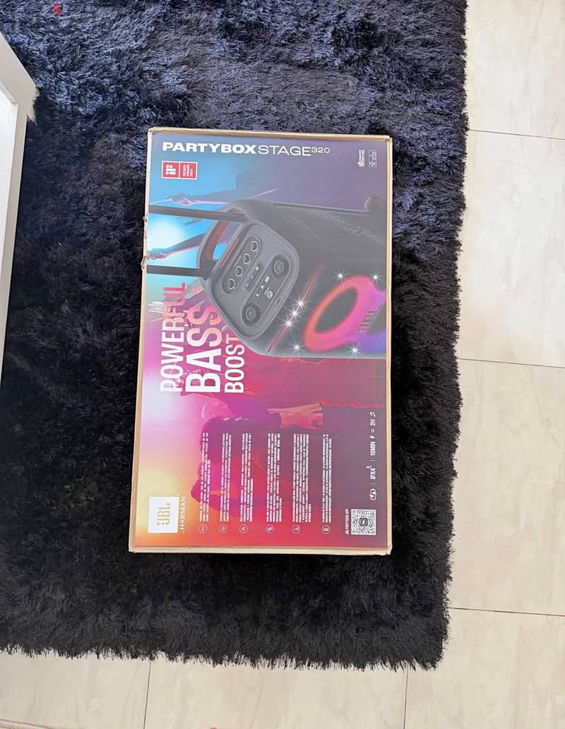 JBL partybox stage 320 zero sealed 1