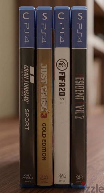 اسطوانات بلاي ستيشن 4 PS4 GAMES