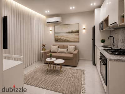 Apartment for rent in Sheikh Zayed, Zayed Dunes Compound, furnished, first occupancy, excellent price