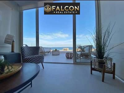 chalet fully finished with ACs and kitchen Floating sea front  fantastic view only 2min  from the beach in a prime location near Fouka Bay +Solare