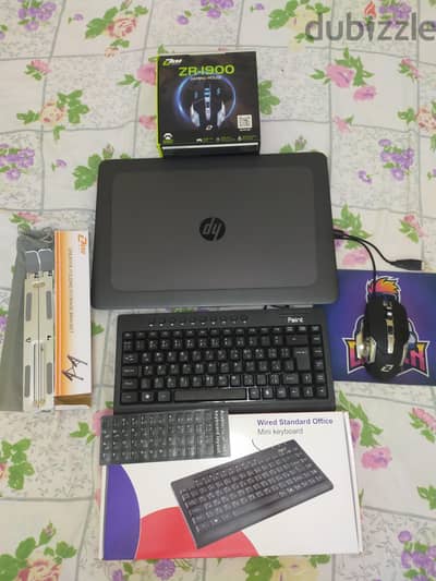 HP ZBOOK G3 للبيع لدواعي السفر  معاه كل حاجه