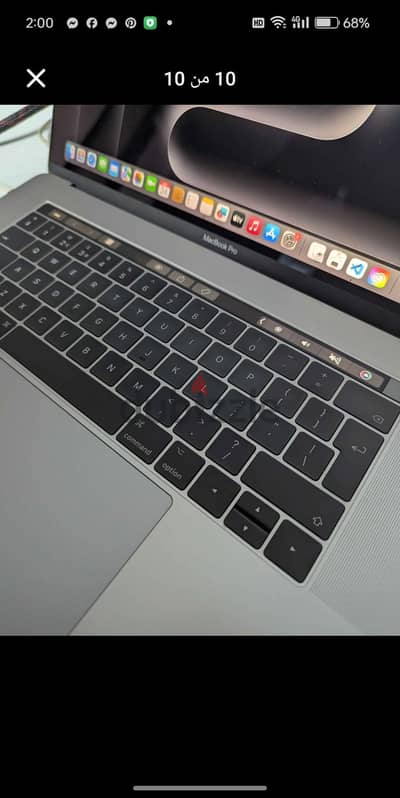 للبيع MacBook Pro 15-inch 2017 شاشة 15 إنش بدقة 4K