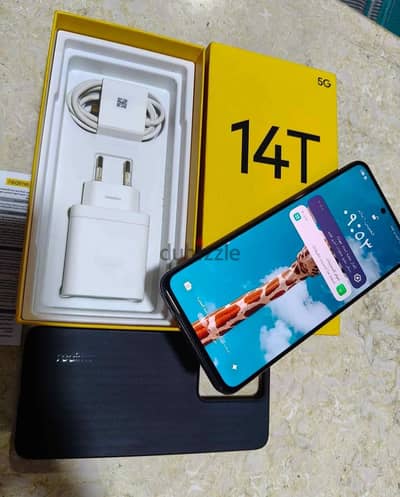ريلمى 14t 5g كسر زيرو استخدام أسبوعين فقط بكل حاجته