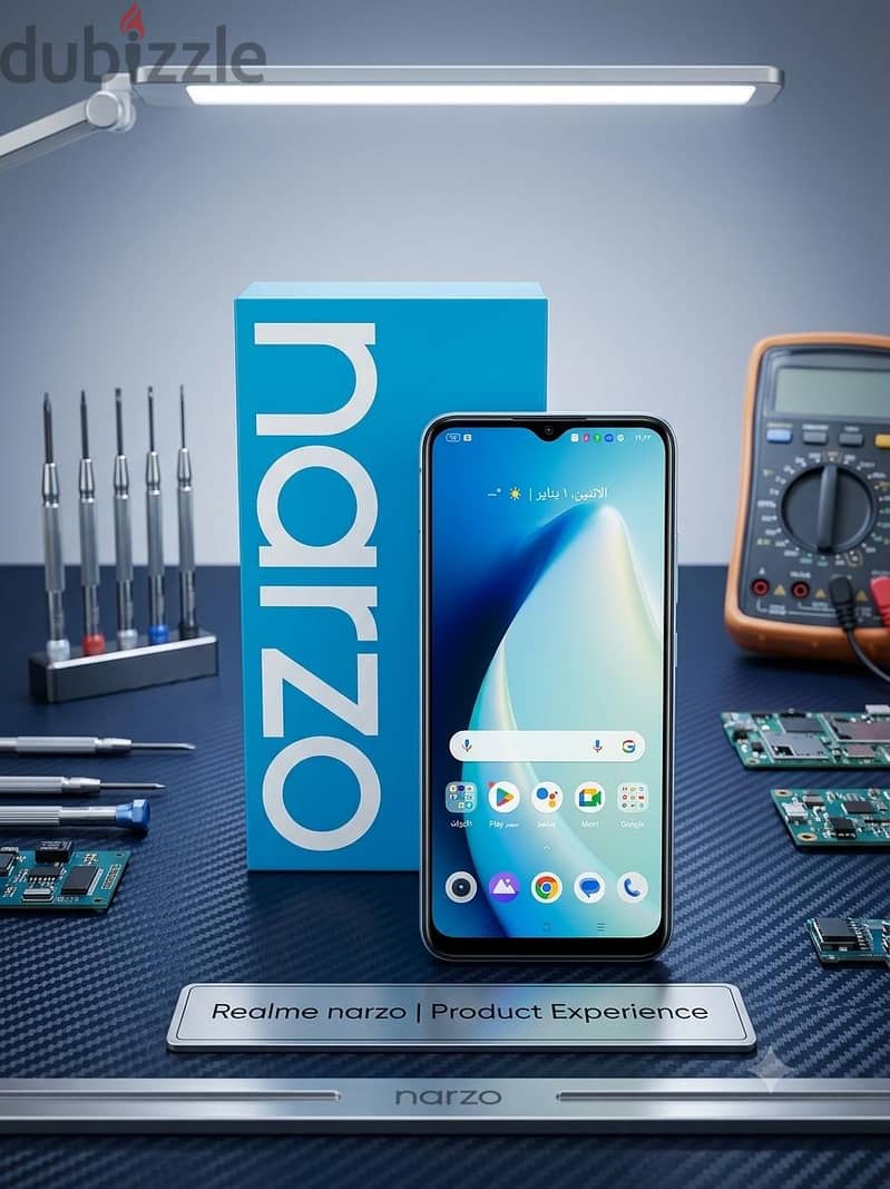 realme narzo A50 1