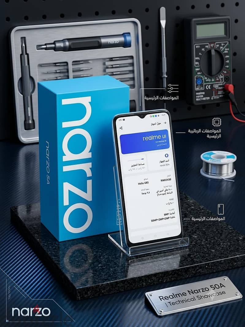 realme narzo A50 2