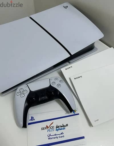 بلاي ستيشن 5 Slim ديجيتال زي الجديد بالظبط بالضمان