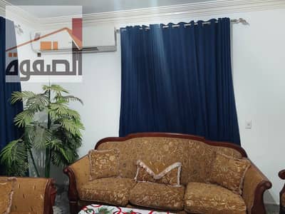 Furnished apartment for rent in Zahraa Al-Maadi, close to Carrefour and all services. A distinguished and upscale location.
