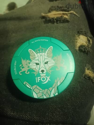 White Fox Double Mint Snus