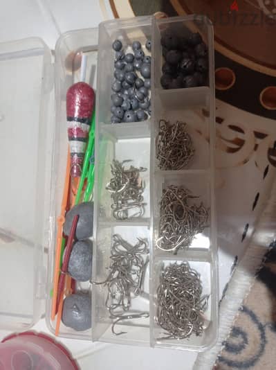 مجموعة كاملة سنارات صيد السمك