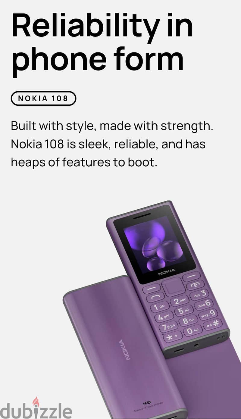 Nokia 108 Dual Sim Phone 1