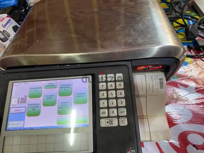 موازين إلكترونية Avery Berkel XM100 بطابعة استيكر وباركود