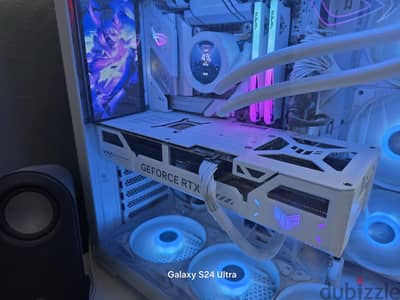 للبيع كارت شاشة Tuf Rix o. ti Ingb white باقي سنتين ضمان بكل مشتملاته