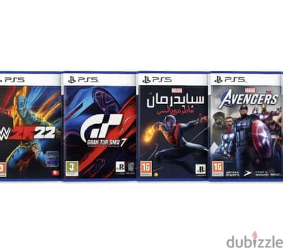 PS 5, original CDs