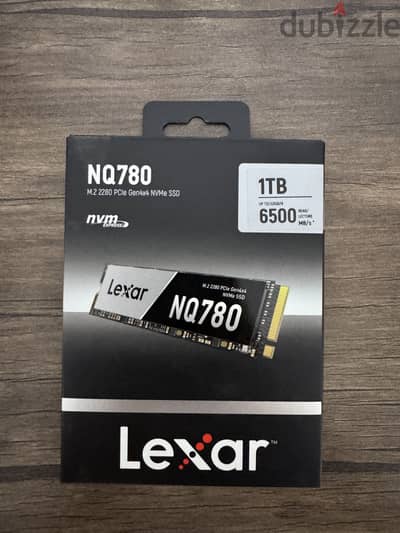 Lexar NQ780 1TB NVMe PCIe Gen4 SSD - جديد بالكرتونة