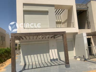 Luxurious 350 sqm Modern Twin House For Rent In Palm Hills New Cairo – Prime Location & Open Views