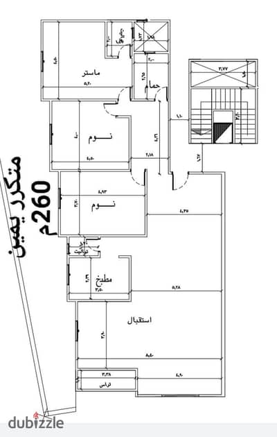 شقه متكرر امامي 260م  3غرف 3حمام يمين او شمال الواجهه نص تشطيب 40%مقدم و 10%دفعة استلام خطوات لVivens Mall خطوات لمستشفي شفا 30 ثانيه لطلريق الاوسطي