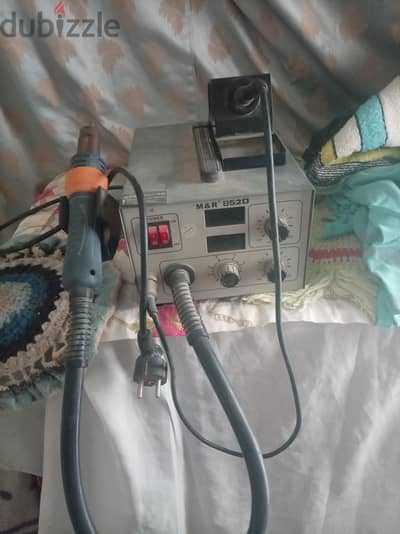 هوت اير مكواة لحام قصدير m&r 852d