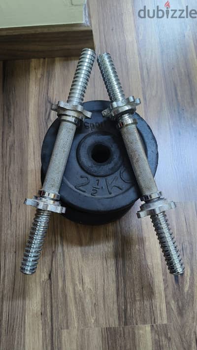 dumbbells adjustable - دمبل قابلة للتعديل