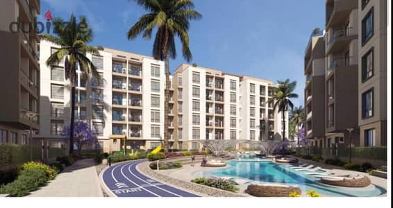 Apartments for sale in Zaha شقه للبيع 118 متر في زاهافي 6 اكتوبر 6 Octoberعلي طريق الواحات مباشرة بالقرب من جامعة MSA بخصم لونش 10% وقسط بيوصل ل10سنين