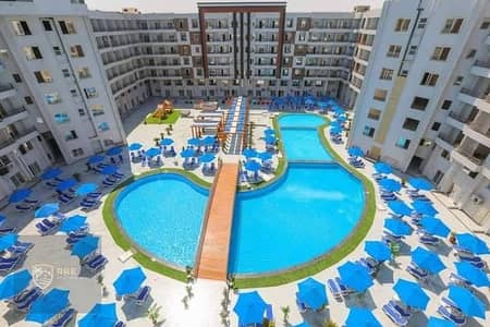 A studio overlooking the sea with a private beach in the heart of Hurghada for sale