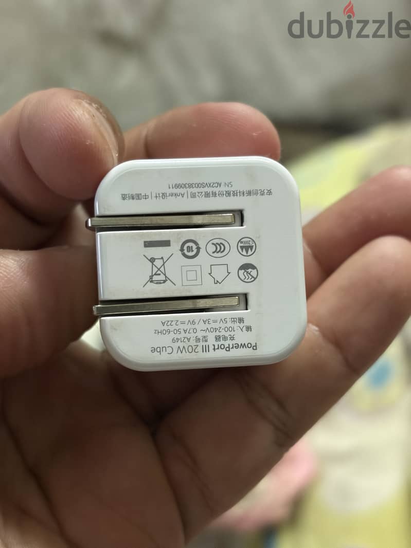 Adaptor Anker 20W Original type-C fast Charger 2