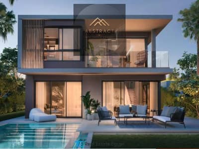 Ready-to-move-in independent villa for sale | Swan Lake Residence by Hassan Allam | New Cairo Swan Lake